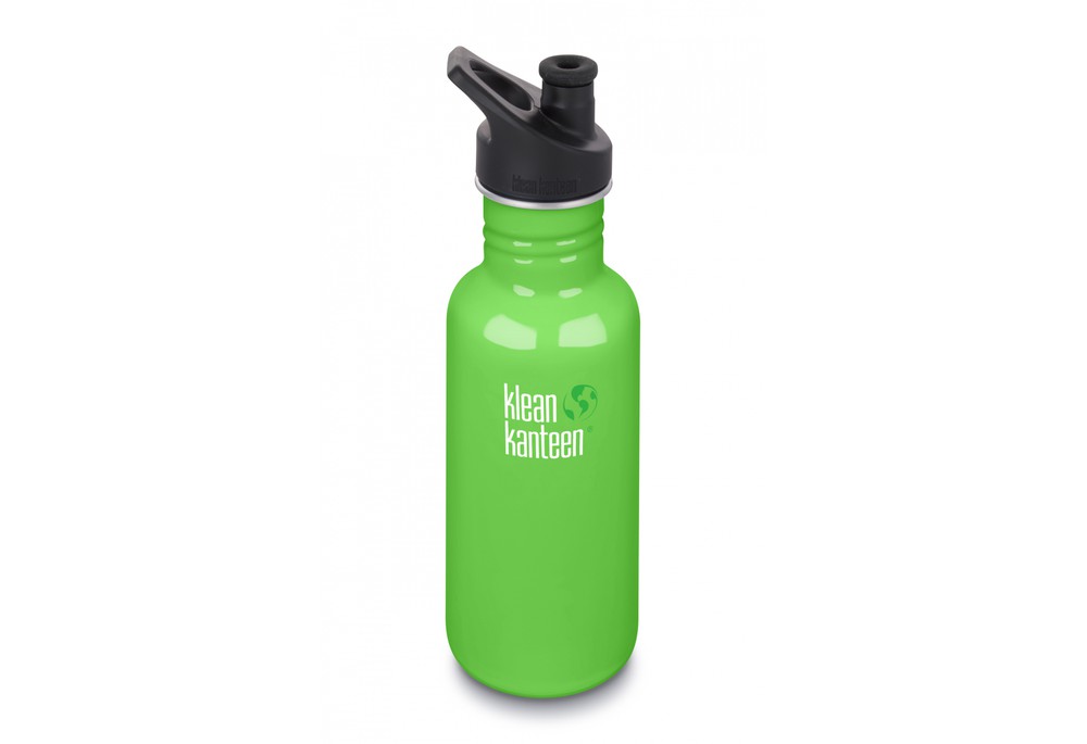 Спортивная бутылка для воды Klean Kanteen Classic Sport Cap Spring Green 532 мл