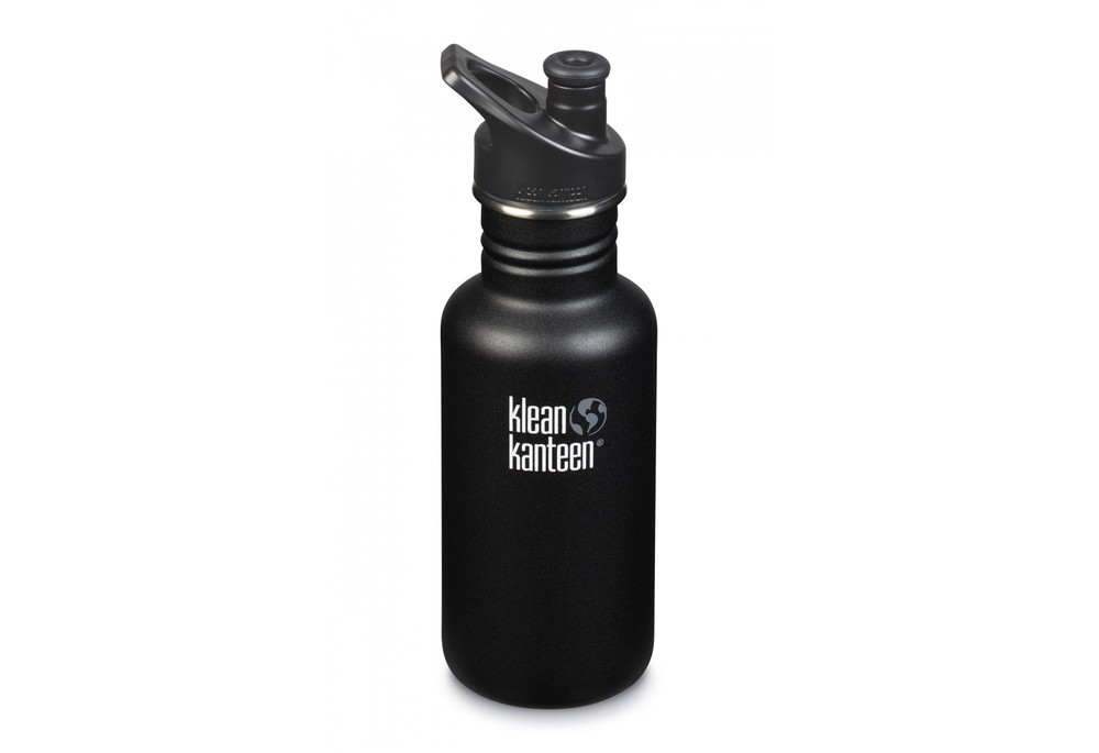 Спортивная бутылка для воды Klean Kanteen Classic Sport Cap Shale Black 532 мл