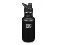 Спортивная бутылка для воды Klean Kanteen Classic Sport Cap Shale Black 532 мл