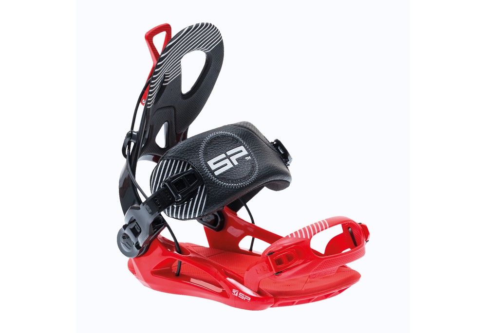 Крепления для сноуборда SP Bindings Fastec Private Black/Red M