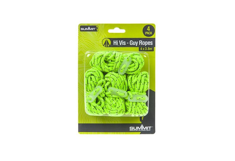 Ветрооттяжки Summit Hi Vis Guy Ropes 4 шт.