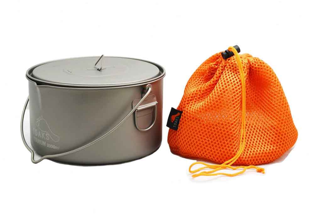 Котелок POT-2000-BH TOAKS Titanium 2000ml (POT-2000-BH)
