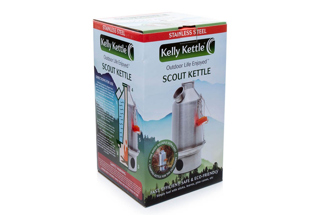Самовар Kelly Kettle Scout STEEL, 1.2 л