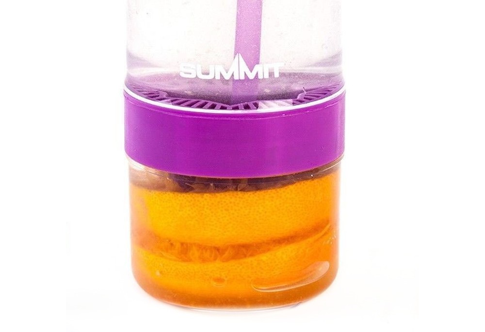Бутылка-соковыжималка Summit MyBento Fruit Infuser-Squeezer Bottle фиолетовая 750 мл